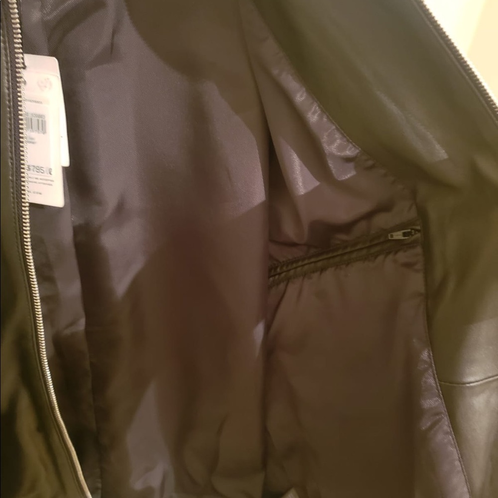 Leather jacket